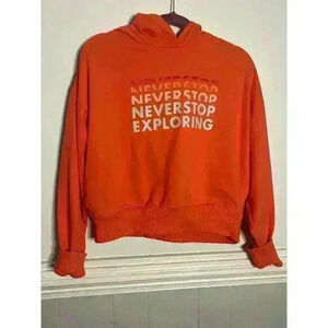Women’s The North Face Orange Hoodie Size M